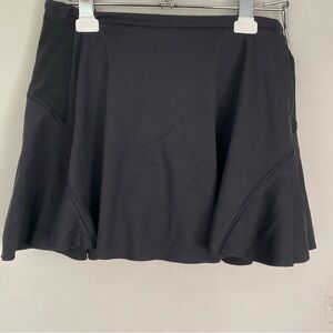 Athleta Match Point Skort Black Flared size XXS 2 “ inseam
